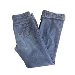 Eddie Bauer Jeans Womens Size 10 Flannel Lined Outdoor Winter